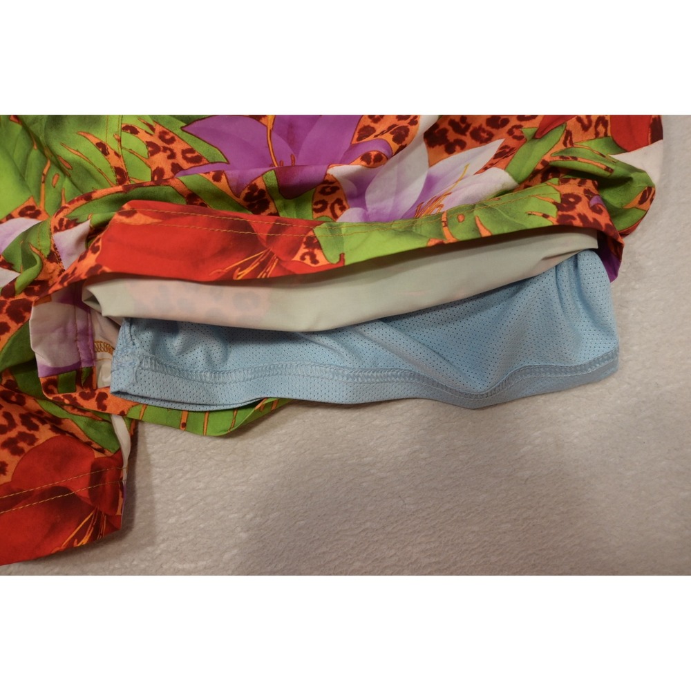 Fair Harbor Swim Trunks Mens 36 Lined Floral Leopard Board Shorts‎ Stretch - Picture 6 of 8